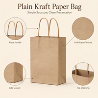 Sac en papier personnalisé avec poignée pour emporter, pour café, thé au lait, boissons, emballage écologique, sac cadeau en kraft, vente en gros