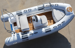 China Bateau Center Console Pvc Racing Rafting Hypalon Sport Cabin Cruiser passeggero rigido barca usata per l'intrattenimento - Product Image 5