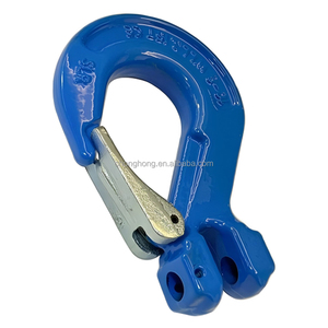 <span class=keywords><strong>Crochet</strong></span> <span class=keywords><strong>de</strong></span> levage à étrier G80 avec loquet autobloquant, <span class=keywords><strong>crochet</strong></span> à étrier autobloquant pour la manutention et le levage, <span class=keywords><strong>crochet</strong></span> à étrier <span class=keywords><strong>de</strong></span> 3/8 po <span class=keywords><strong>de</strong></span> grade 80 - Product Image 1