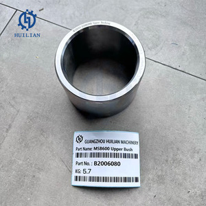 Douilles internes et supérieures pour marteaux hydrauliques MSB600, MS700, <span class=keywords><strong>MS900</strong></span> – Pièces de rechange pour brise-roche - Product Image 1