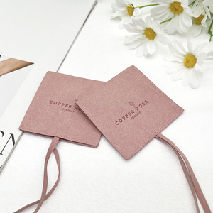 Bolsas de Embalaje para Joyería Pequeña Personalizadas al por Mayor con Logotipo, Bolsas para Aretes, Collares y Pulseras - Product Image 2