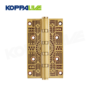 Bisagras de <span class=keywords><strong>Cierre</strong></span> Automático Vintage de Lujo Koppalive, Bisagras de Resorte para Puerta de Madera de Latón para Baño - Product Image 5