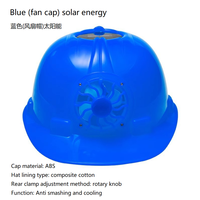 Casque de sécurité à énergie solaire, casque de chantier anti-choc à double charge solaire
