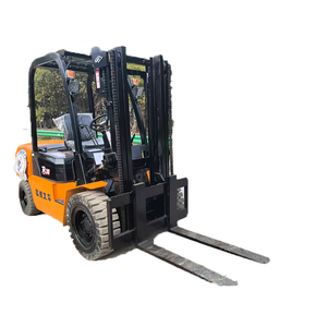 Montacargas Diésel Hangzhou de Excelente Rendimiento, 3 Toneladas de Capacidad, Usado, Precio Bajo, Venta Caliente, Montacargas de Uso Industrial - Product Image 1