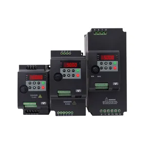 ISO9001, CE, 380V 1.5kw 2HP Easy Operation Multifunctional Compact Design VFD