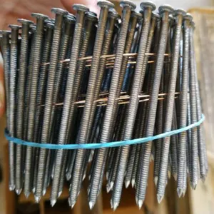 Prendedor de bobina enorme para unhas, fio de solda liso de 2 1/4 polegadas para unhas de bobina