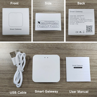 Hub intelligent sans fil pour maison connectée, mini, multi-mode BLE Zigbee 3.0, type C, contrôle par application, passerelle Tuya pour serrures intelligentes