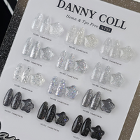 DANNYCOLL HEMA&TPO FREE Flash Gel Polish Set 12 Couleurs Marque Privée Vente en Gros Vernis à Ongles Gel Réfléchissant Logo Personnalisé