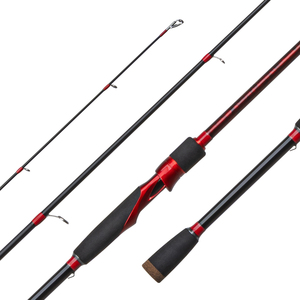 Giao Hàng Nhanh Ngọn Lửa Quay Cần Câu 33T Carbon 213Cm 6-12lb Vừa Nhanh Hành Động 7 + 1 Hướng Dẫn - Product Image 1