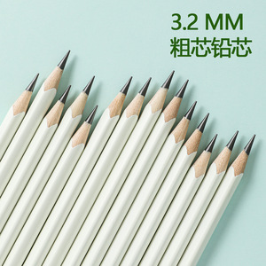 <b>Green</b> <b>Stick</b> Pencil HB Wooden Lead For School Writing Exam Use - Product Image 2