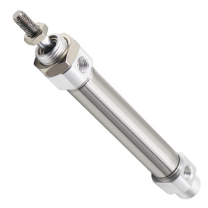 Deux cylindres pneumatiques miniatures en acier inoxydable CDM2B20, double action fileté 25 32 40 25x50x75x100x150x200Z - Product Image 1