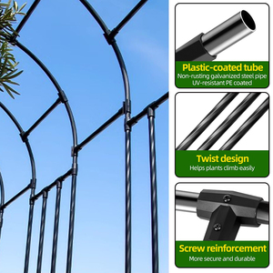 Nhà Máy Cung Cấp Vườn Vòm Vườn Trellis Arbor Nho Arbor Pergola Cho Leo Núi Thực Vật Hoa Hồng Dây Leo Cô Dâu Đảng Trang Trí - Product Image 5