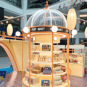 Tùy chỉnh <span class=keywords><strong>Pop</strong></span> Up cửa hàng đồ chơi hiển thị Kệ đồ nội thất bằng gỗ Kim Loại Tàu thiết kế đứng Showcase - Product Image 6