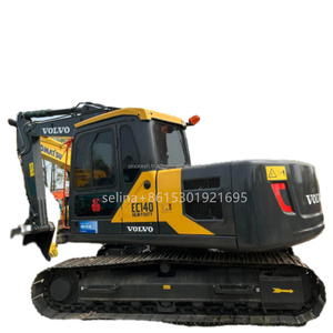 Excavatrice EC140 d'occasion Volvo originale 14 tonnes d'occasion moyenne presque neuve engins de terrassement pelleteuse pelle EC140 d'occasion - Product Image 5