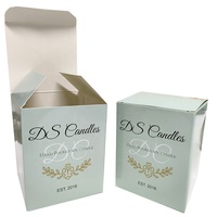 Hot Sale Custom Luxury Square Paper Packaging Boxes High Quality Candle Package Paper Boxes