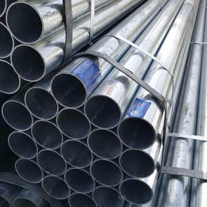 Tube en acier galvanisé de qualité supérieure, acier sans soudure 0,8 mm DX51D DX52D, tube en acier galvanisé à chaud pour support - Product Image 4