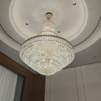 Hôtel Villa Grands Lustres Plafond De Luxe Suspendus Lampes Suspendues Décoration De La Maison Escalier Moderne Lustre En Cristal