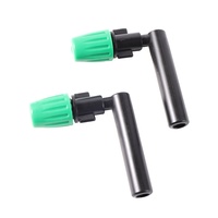 Système d'irrigation par brumisation de jardin, pulvérisateur atomisant avec eau, buse de brumisation à 5 voies, refroidissement, humidification, fournitures