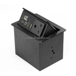 Enchufe de mesa sudafricano empotrado Escritorio de conferencias Salida emergente Caja de enchufe multimedia para <span class=keywords><strong>muebles</strong></span> - Product Image 1