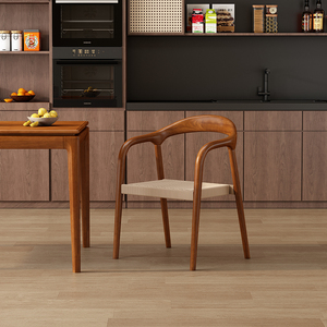 Bộ bàn ăn tròn gỗ nguyên khối cao cấp hiện đại, 4, 6, 8 chỗ ngồi, thiết kế xoay cho phòng khách và phòng ăn - Product Image 5