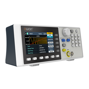 Générateur de formes d'onde arbitraires OWON 1 canal, 10 MHz, résolution 1 Hz, Sinus/Carré/Triangle, 125 MS/s, 14 bits, SCPI, LabVIEW - Product Image 3