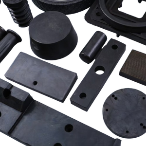 Tùy chỉnh nhiệt độ cao kháng Quảng trường dày đặc niêm phong Dải ép đùn cao su Gasket Silicone rắn phẳng cao su con dấu cao su - Product Image 2