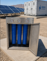Système de filtration d'eau triple pour toute la maison, populaire en Nouvelle-Zélande, 20*4.5 BB, avec couvercle en acier inoxydable, clé et éléments filtrants