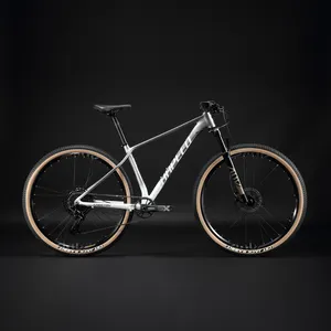 Sunpeed-دراجة هوائية, دراجة هوائية جبلية للرجال مزودة بعجلة كبيرة ودراجة هوائية 29 بوصة من خليط معدني