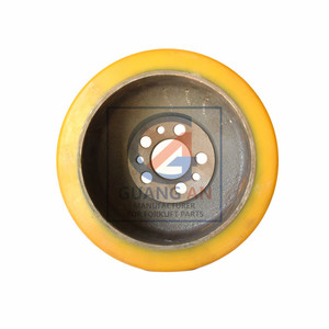 Roue d'entraînement en PU, pouces, pour <span class=keywords><strong>chariot</strong></span> <span class=keywords><strong>élévateur</strong></span> jungle heriche - Product Image 3