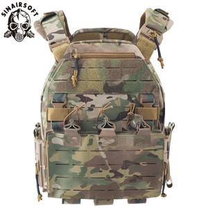 Gilet tactique LSR à dégagement rapide magnétique, module Molle, camouflage extérieur, boucle découpée au laser, plaque 500D, équipement de chasse - Product Image 1