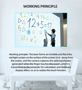 Pizarra Interactiva Portátil, Escritura Fluida, Soluciones para Conferencias y Presentaciones, Proyección Inteligente, Pantalla <span class=keywords><strong>Virtual</strong></span> Educativa - Product Image 5