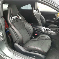 Asiento Deportivo GZYLC Compatible con Mercedes Benz A45AMG/A45s/AMG, Versión con Rieles, para CLA35AMG CLA45AMG