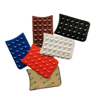 24 piezas fuerte sólido antideslizante adhesivo teléfono silicona ventosa Pat adhesivo montaje ventosa para teléfonos móviles Pad - Product Image 2