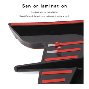 Decalcomania laterale Auto TPU distintivo in resina 3D emblema Auto esterno decorativo universale copri parafango Auto - Product Image 4