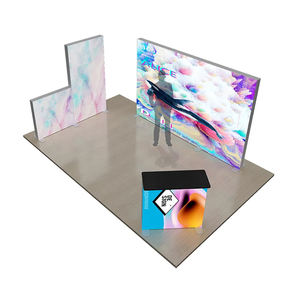 Modular Custom Design Folding Portable Advertising Aluminum <b>Frame</b> SEG Fabric LED Display <b>10x10</b> Trade Show Booth Exhibition - Product Image 6