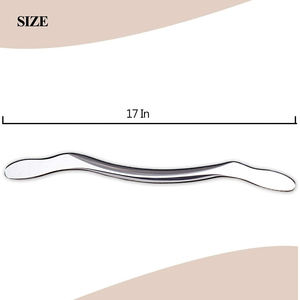 IASTM <span class=keywords><strong>Tools</strong></span> Outil de massage Gua sha en acier inoxydable Outil de mobilisation des tissus mous fascial Thérapie physique utilisée pour la jambe Sh - Product Image 4