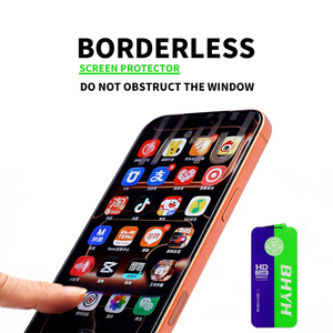 กระจกใสอะลูมิเนียมสูง 0.4 มม. สำหรับ <span class=keywords><strong>iPhone</strong></span> air 16 15 14 13 17 Pro Max ฟิล์มกันรอยหน้าจอโทรศัพท์ กระจกนิรภัยป้องกันหน้าจอ - Product Image 3