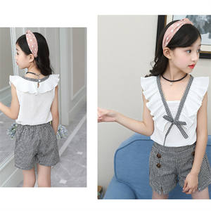 Import Export Price Girls <b>Comforter</b> Crop Top <b>Sets</b> With Kids Shorts for New Product Distributor Wanted - Product Image 3