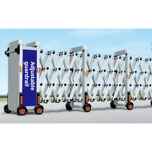 بوابة قابلة للسحب يدويًا بدون محرك، آمنة وسهلة الاستخدام، بوابة قابلة للتمديد يدويًا للمصانع والمنازل والمزارع والساحات - Product Image 1