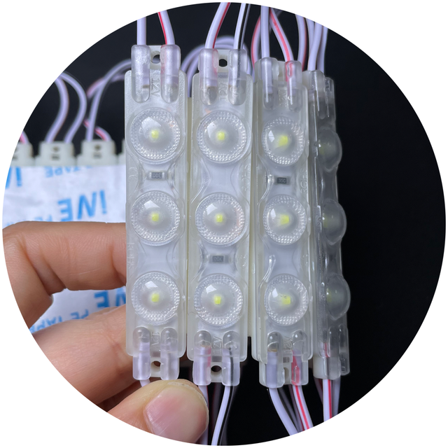 Advertising Material Lens 160 Degree Backlight DC12V 66x12mm Led Modules for Channel Letters for Led Light Design Source