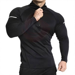 Custom Men Rash Guard Long Sleeve <b>Compression</b> <b>Shirt</b> Quick Dry Gym wear Supplier OEM Custom Logo Print - Product Image 1