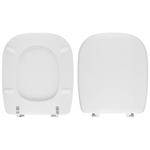 M178 Blanco Poliéster MDF Asiento Limpiador de Inodoro Normal Asientos de Inodoro - Product Image 3