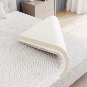 Đôi kích thước làm mát Nệm Topper-Mật độ cao gel Bộ nhớ bọt với cơ sở chống trượt, certipur-chúng tôi để giảm áp lực - Product Image 2