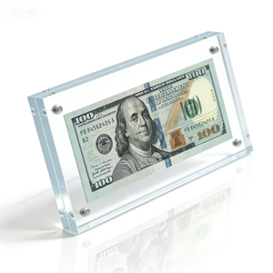 Customized Clear Acrylic <b>Display</b> <b>Case</b> 10mm Glass <b>Wall</b>-Mounted Floating Shelf for Decoration Horizontal Modern Style - Product Image 4