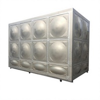 Tangki Air Stainless Steel 304 Tangki Penyimpanan Dilas untuk Pasokan Air