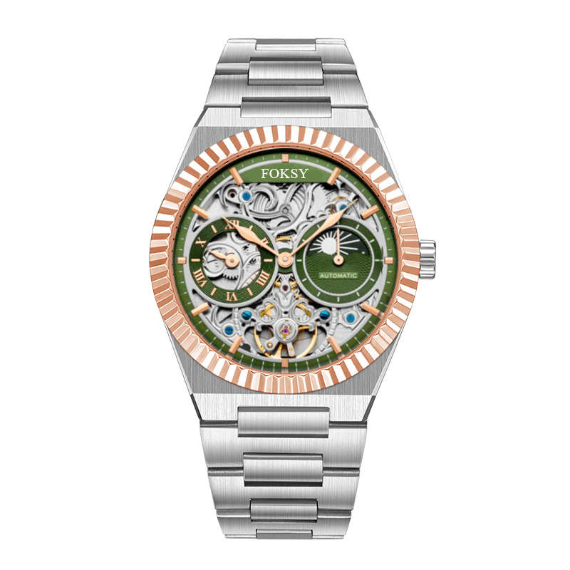 silver+Rose Gold
