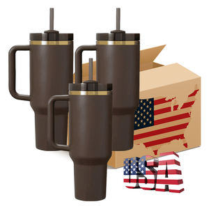 EE. UU. Almacén al aire libre <span class=keywords><strong>de</strong></span> doble pared <span class=keywords><strong>de</strong></span> oro <span class=keywords><strong>de</strong></span> <span class=keywords><strong>chocolate</strong></span> debajo <span class=keywords><strong>de</strong></span> 30oz taza <span class=keywords><strong>de</strong></span> aventura vasos para grabado láser - Product Image 1