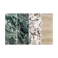 Pierre translucide ultra-fine avec des propriétés insonorisantes, ignifuges et imperméables, design moderne, panneau 3D