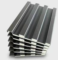 Panneaux muraux et de toiture sandwich isolés en alliage d'aluminium sur mesure pour hôtels et ateliers – Modèle préfabriqué moderne