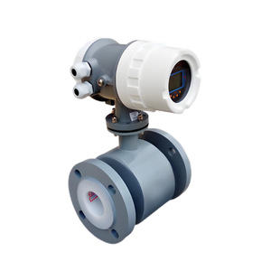 4-20mA xung RS485 Hart đầu ra lưu lượng kế điện từ kỹ thuật số thông minh cảm biến đo lưu lượng nước - Product Image 5